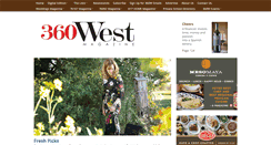 Desktop Screenshot of 360westmagazine.com